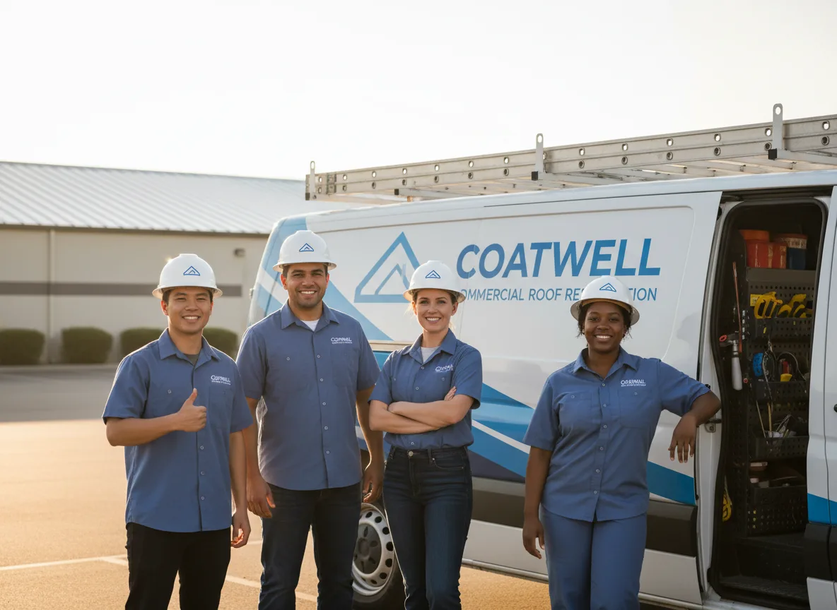 Commercial roof coating company in Tarlton, OH
